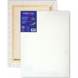 Τελάρο Metron Μουσαμάς Βαμβακερό Απλό 20x40cm (721.20-40)